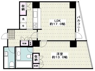 ポートタワー山下町の物件間取画像